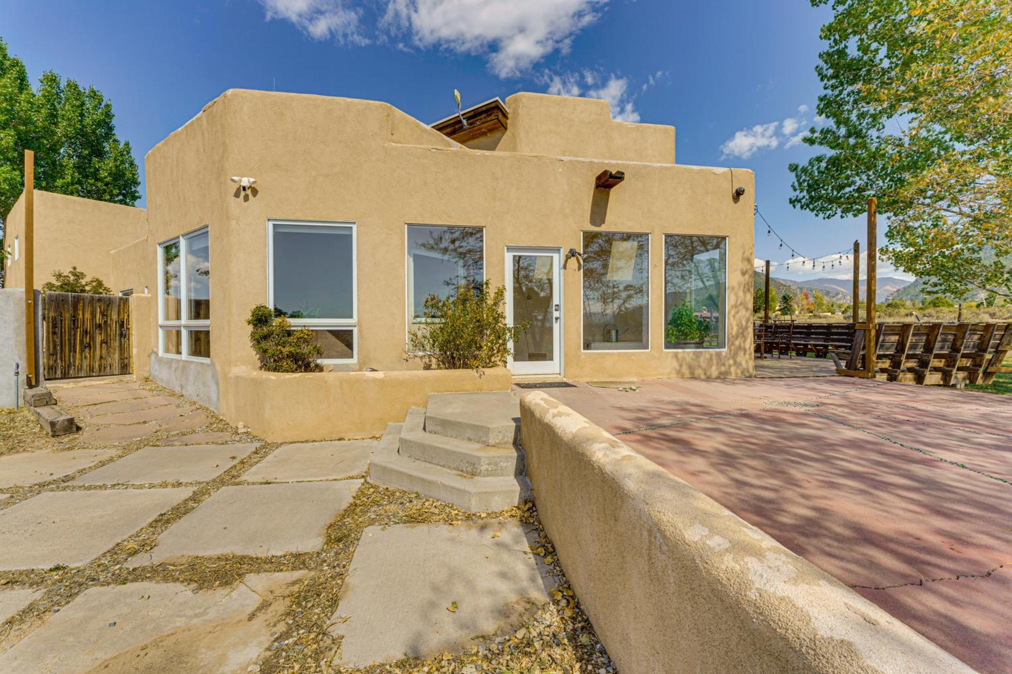 10 Mi To Taos Ski Valley Mtn-View Duplex With Deck! Villa Arroyo Seco Ngoại thất bức ảnh